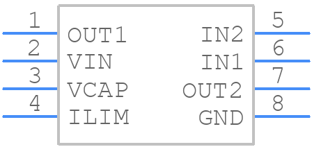 MP1911GTL-P - Monolithic Power Systems (MPS) - PCB symbol