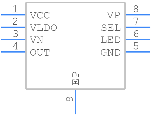 MT5301 - NOVOSENSE - PCB symbol
