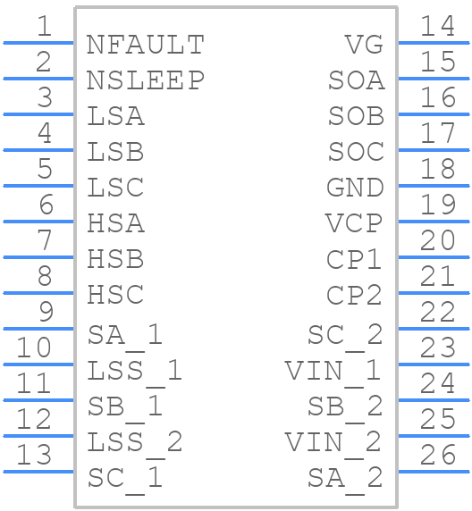 MP6541AGQKT-Z - Monolithic Power Systems (MPS) - PCB symbol