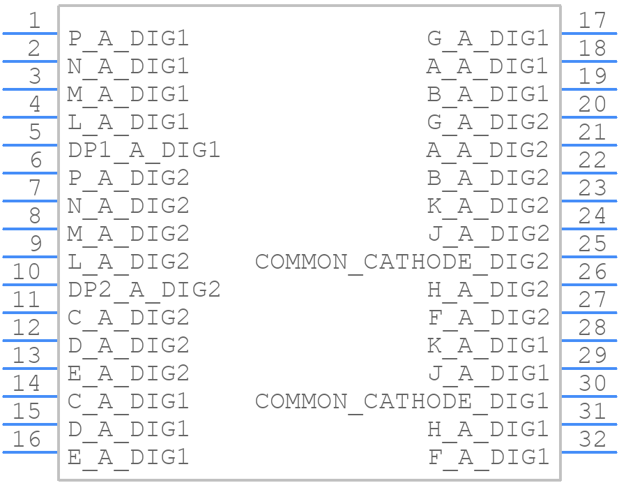 KCPDC04-105 - Kingbright - PCB symbol
