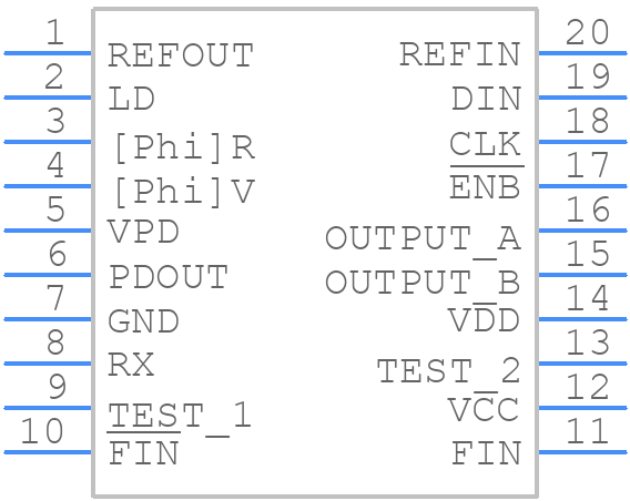 MC145193/D - Motorola - PCB symbol