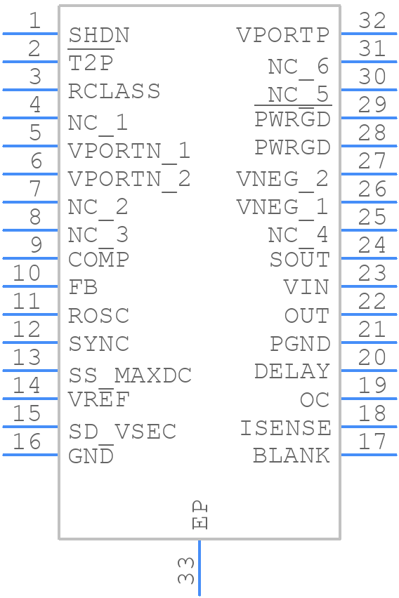 LTC4269CDKD-2#TRPBF - Analog Devices - PCB symbol
