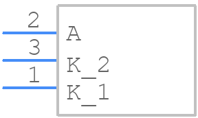 GD PUSRA2.15-T2T4-24-1 - ams OSRAM - PCB symbol