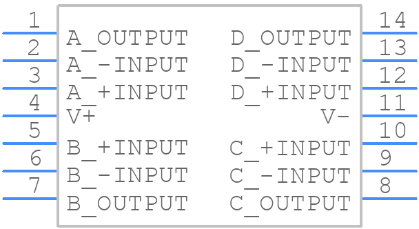 NJU77004V - Nisshinbo - PCB symbol
