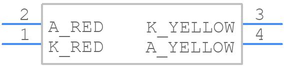 LSY T67B-R2S2-1+S2U2-26 - ams OSRAM - PCB symbol