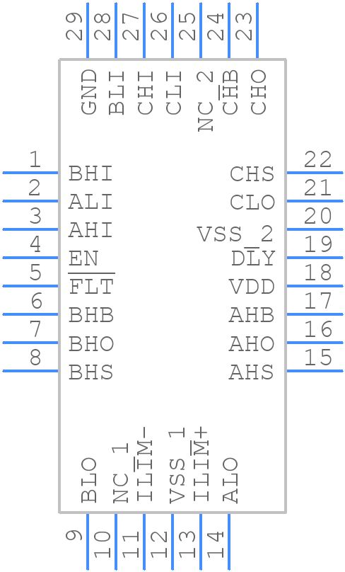 MIC4607A-1YML-TR - Microchip - PCB symbol