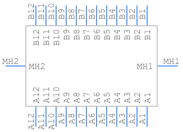 FCN-364J024-AU - FCL Components - PCB symbol