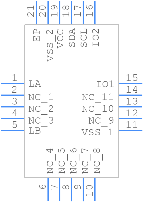 NT4PLDJHN2/2003LXJ - NXP - PCB symbol