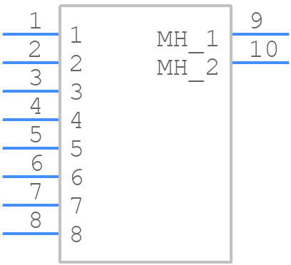 220029-1085 - Molex - PCB symbol
