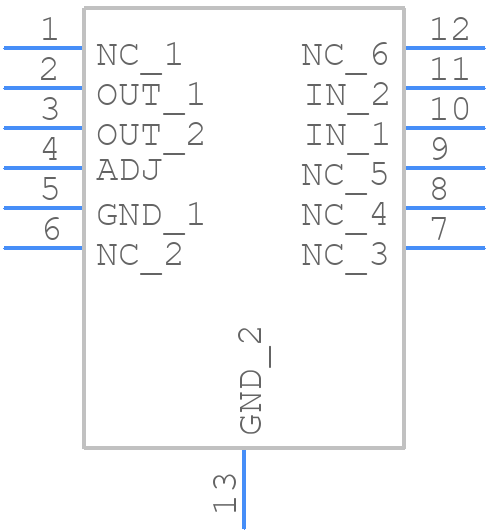 LT3012BEDE#TRPBF - Analog Devices - PCB symbol