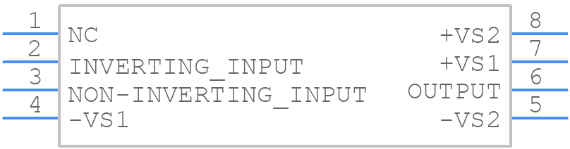OPA642UB - Texas Instruments - PCB symbol