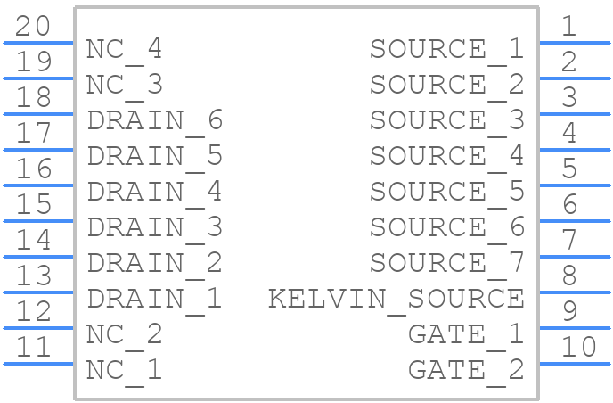 IGOT65R025D2AUMA1 - Infineon - PCB symbol