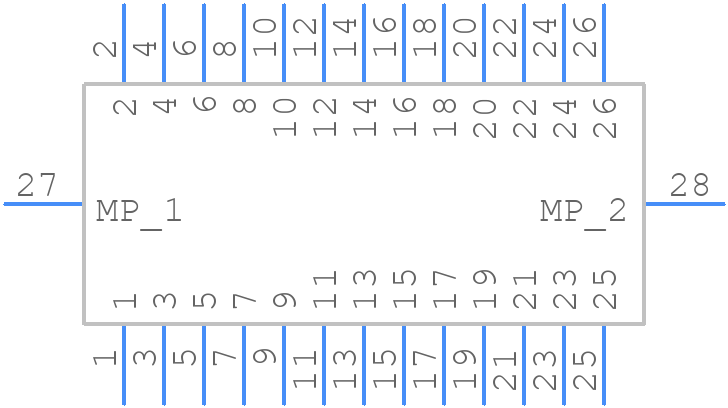 220205-2671 - Molex - PCB symbol