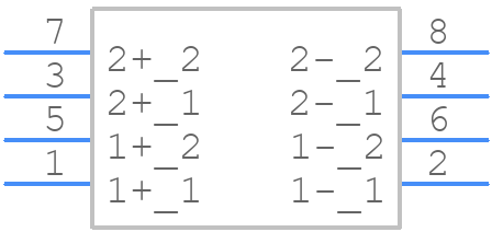 RT8521-63-4M4 - TE Connectivity - PCB symbol