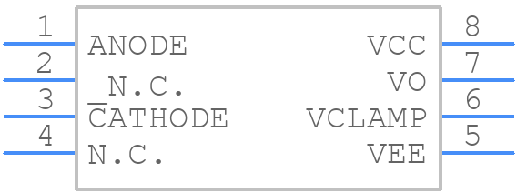 TLP5814H(TP4,E - Toshiba - PCB symbol