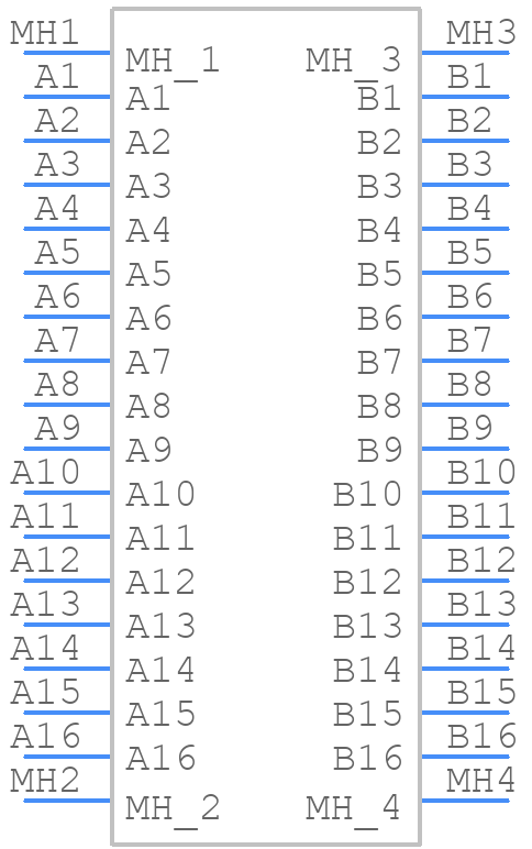 M55-6063242R - Harwin - PCB symbol
