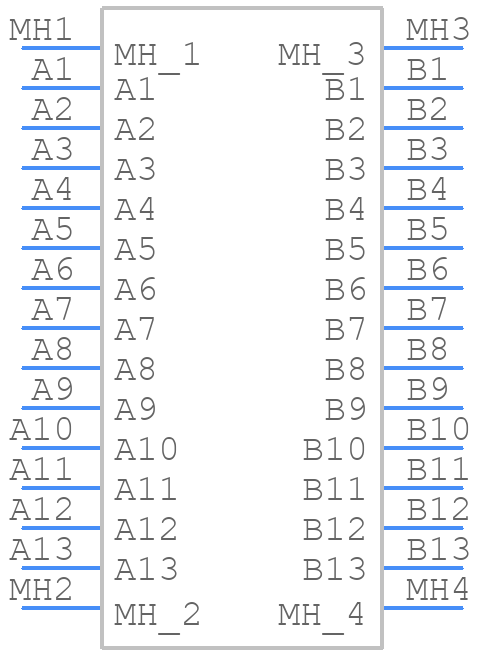 M55-6072642R - Harwin - PCB symbol