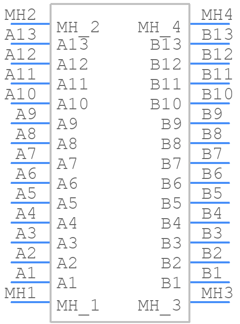 M55-7052642R - Harwin - PCB symbol