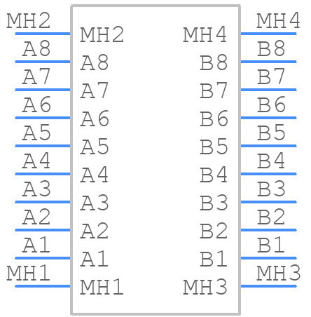 M55-7071642R - Harwin - PCB symbol
