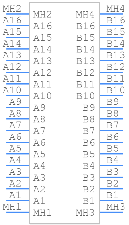 M55-7073242R - Harwin - PCB symbol