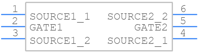 EFC6601R-TR - onsemi - PCB symbol