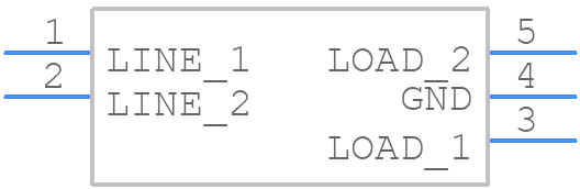 PLF-3PC - Adam Tech - PCB symbol