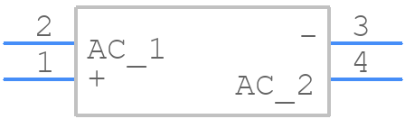MB1010-BP - MCC - PCB symbol