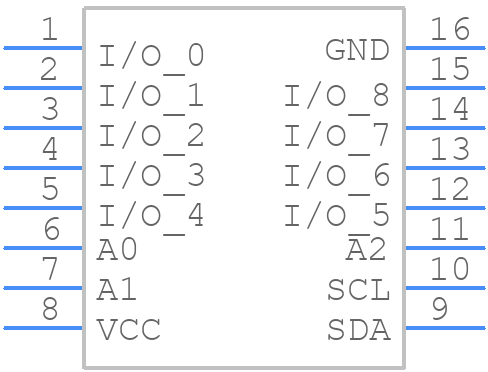 DS4520E+TRL - Analog Devices - PCB symbol