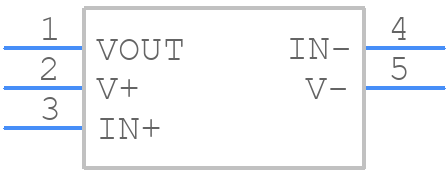 MIC7111YM5-TR - Microchip - PCB symbol