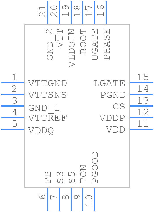 RT8207MZQW - RICHTEK - PCB symbol