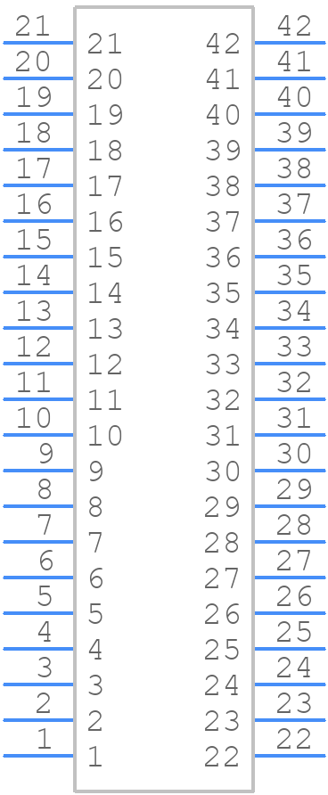 M80-4034205 - Harwin - PCB symbol
