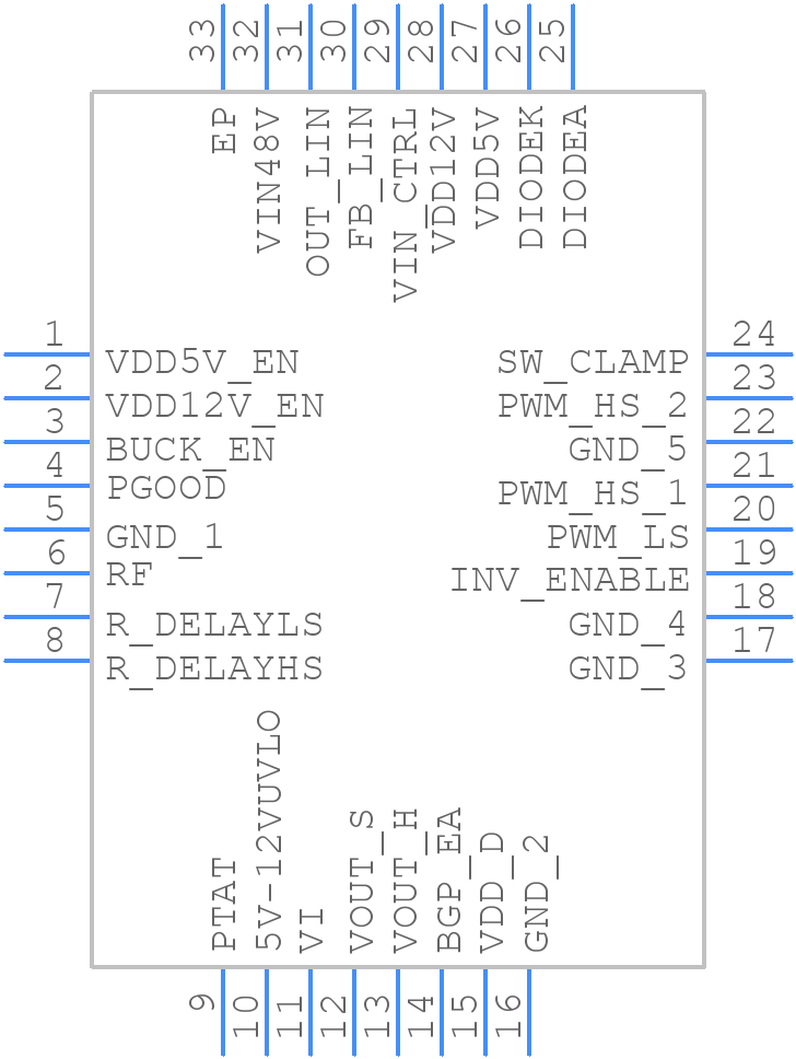 EPCS4001 - EPC Space LLC - PCB symbol