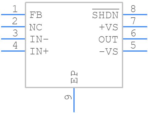 TPH2865Q - 3Peak Incorporated - PCB symbol