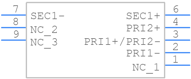 FL2810-1LD - COILCRAFT - PCB symbol