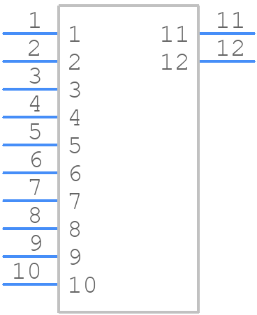 7-2496750-0 - TE Connectivity - PCB symbol