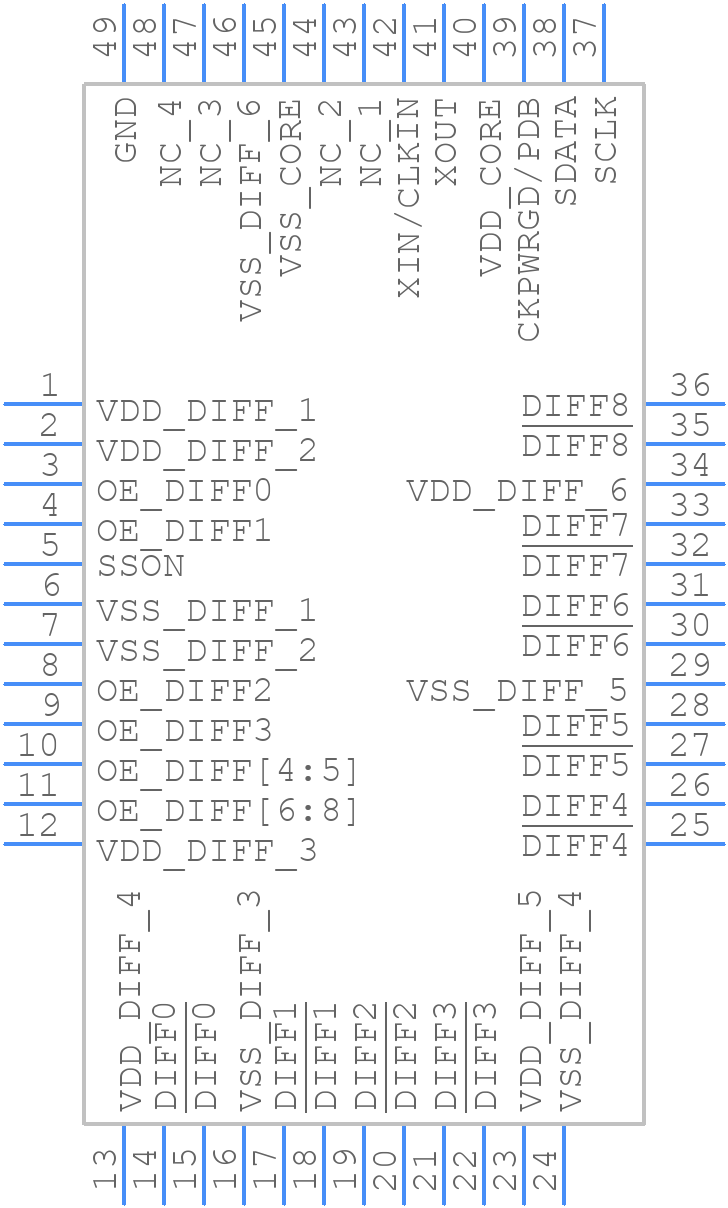 SI52147-A01AGM - Skyworks - PCB symbol