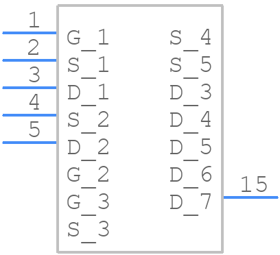 EPC2367 - EPC - PCB symbol