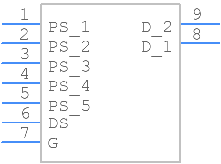 E3M0040120U2 - Wolfspeed - PCB symbol