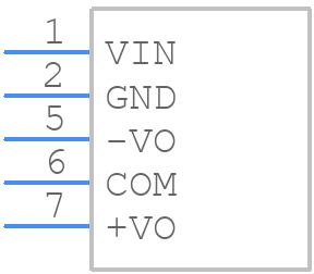 MD105D-03BI - MICROPOWER DIRECT - PCB symbol