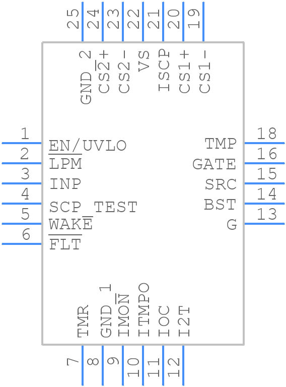 TPS12140QRGERQ1 - Texas Instruments - PCB symbol