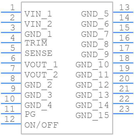 MYMGK00510ERSR - Murata Electronics - PCB symbol