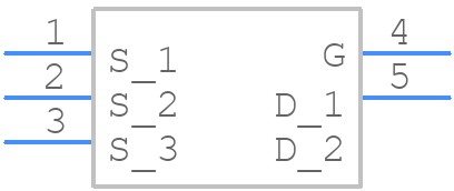 BUK7J2R4-80MX - Nexperia - PCB symbol