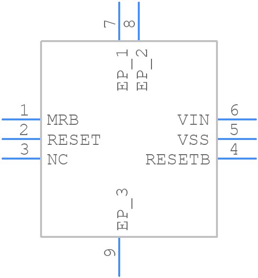 XC6117A016ER-G - Torex - PCB symbol