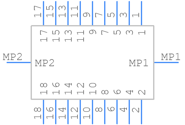 505433-1881 - Molex - PCB symbol