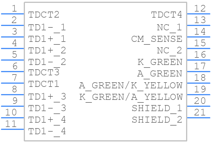 TMJM9405A93NL - Taoglas - PCB symbol