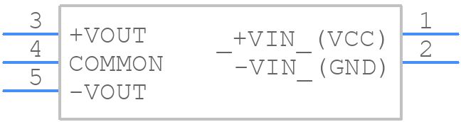 THM30-1221 - Traco Power - PCB symbol