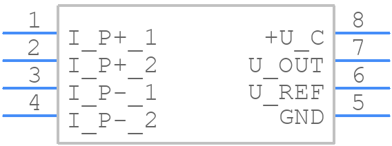 GO 8-SME/SP4 - LEM - PCB symbol