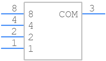 S-1131A - Nidec Copal - PCB symbol