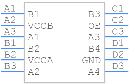 P3A1604UKAZ - NXP - PCB symbol