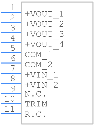 NID65-5 - Mean Well - PCB symbol
